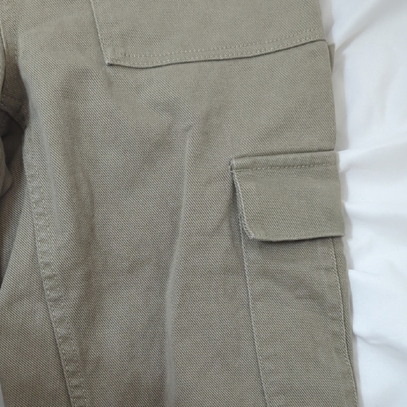 Pacsun Cargo Pants, Color Olive Green Size 24 - Picture 6 of 14